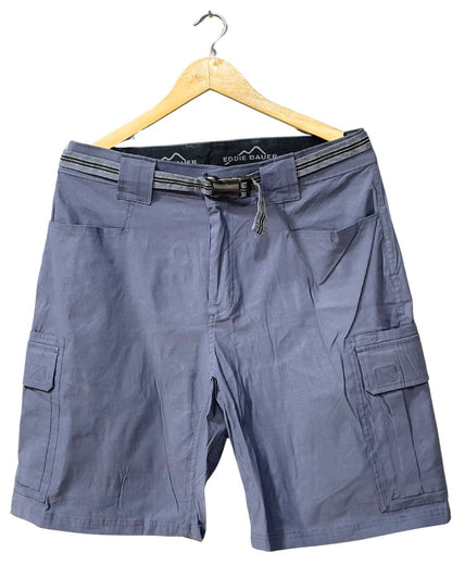 Eddie Bauer Gray Cotton Short For Men M - Preloved Labels