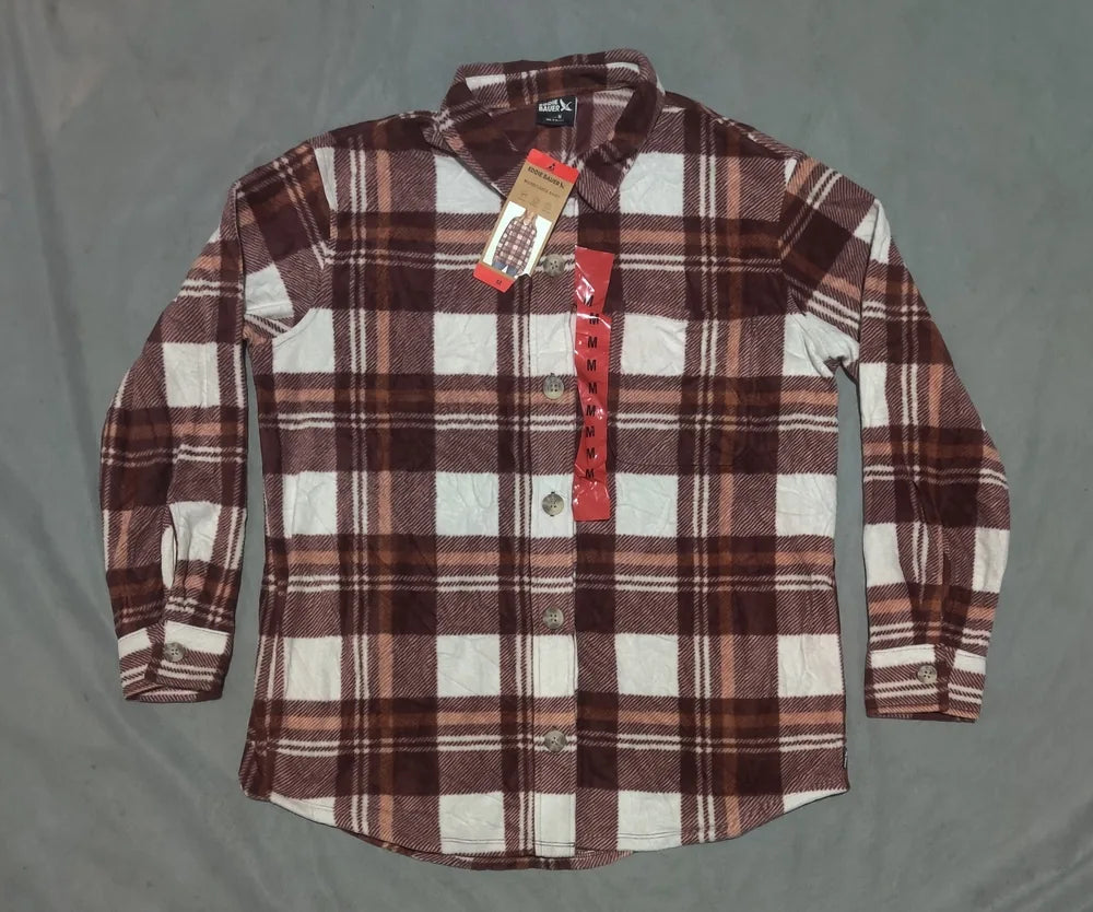 Eddie Bauer Women Brown Checkered Sweatshirt M – Preloved Labels (view 3)