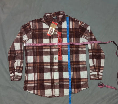 Eddie Bauer Women Brown Checkered Sweatshirt M – Preloved Labels (view 4)