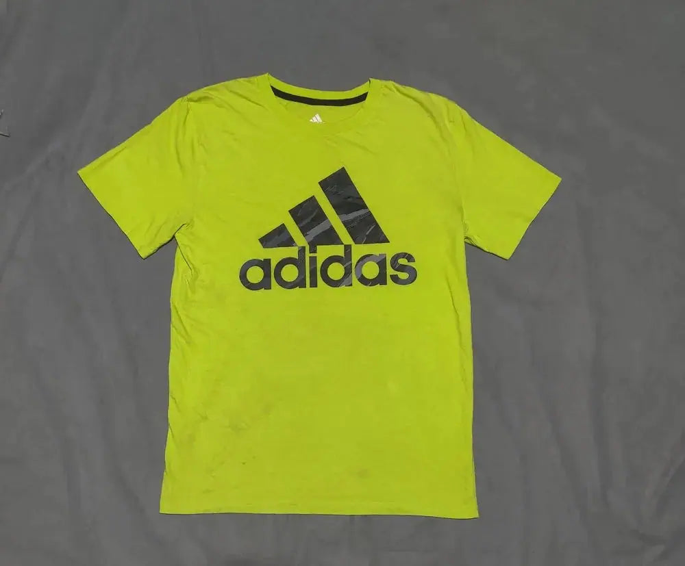 Adidas Men Cotton Green T Shirt XL – Preloved Labels (view 2)