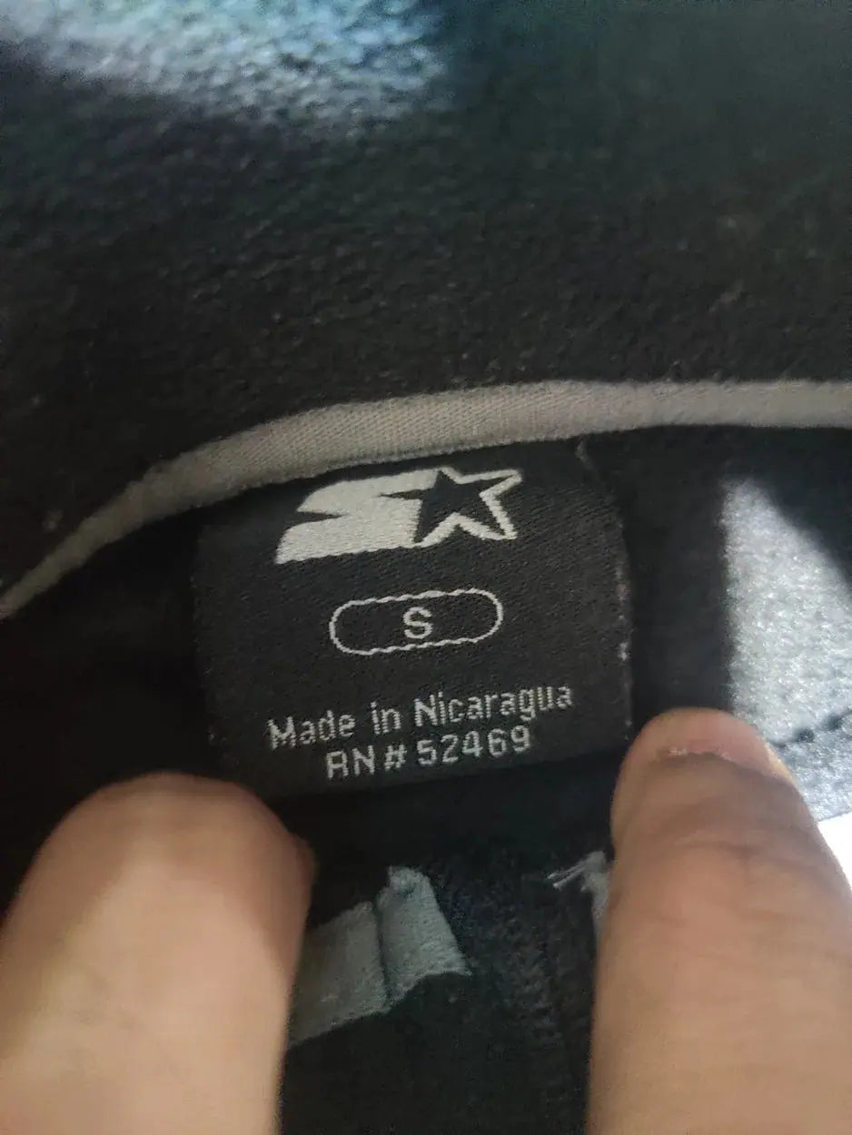 Starter Men Cotton Fleece Black Sweatshirt S – Preloved Labels (view 3)