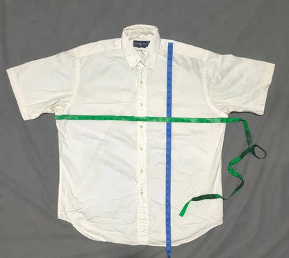 Polo Ralph Lauren Men Cotton White  Shirt L – Preloved Labels (view 4)