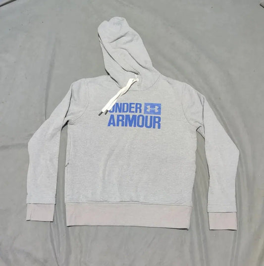 Under Armour Women Cotton Fleece Gray Hoodie S – Preloved Labels (view 2)