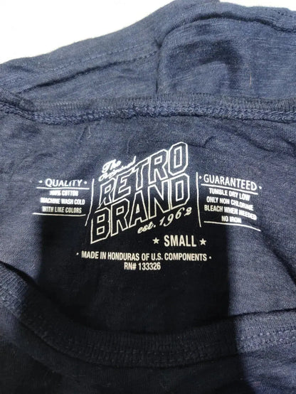 Retro Brand Men Cotton Blue Vest T Shirt Small – Preloved Labels (view 3)