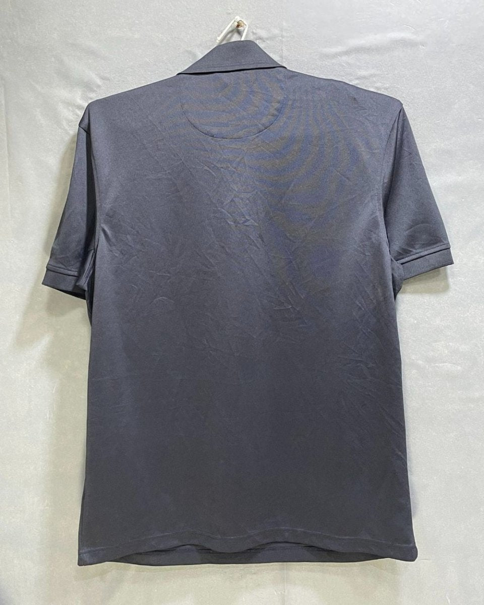 Elbeco Black Polyester Sport Polo T Shirt For Men Large - Preloved Labels