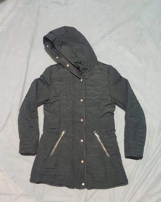 Elements Women Black Long Jacket M – Preloved Labels (view 2)