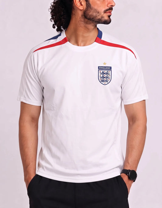 England Men Sport White T Shirt M – Preloved Labels