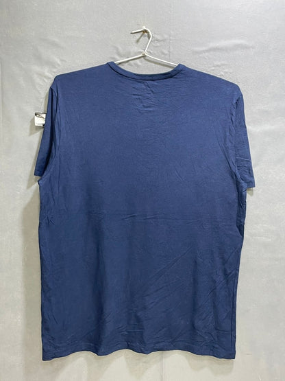 Express Blue Cotton T Shirt For Men XL - Preloved Labels