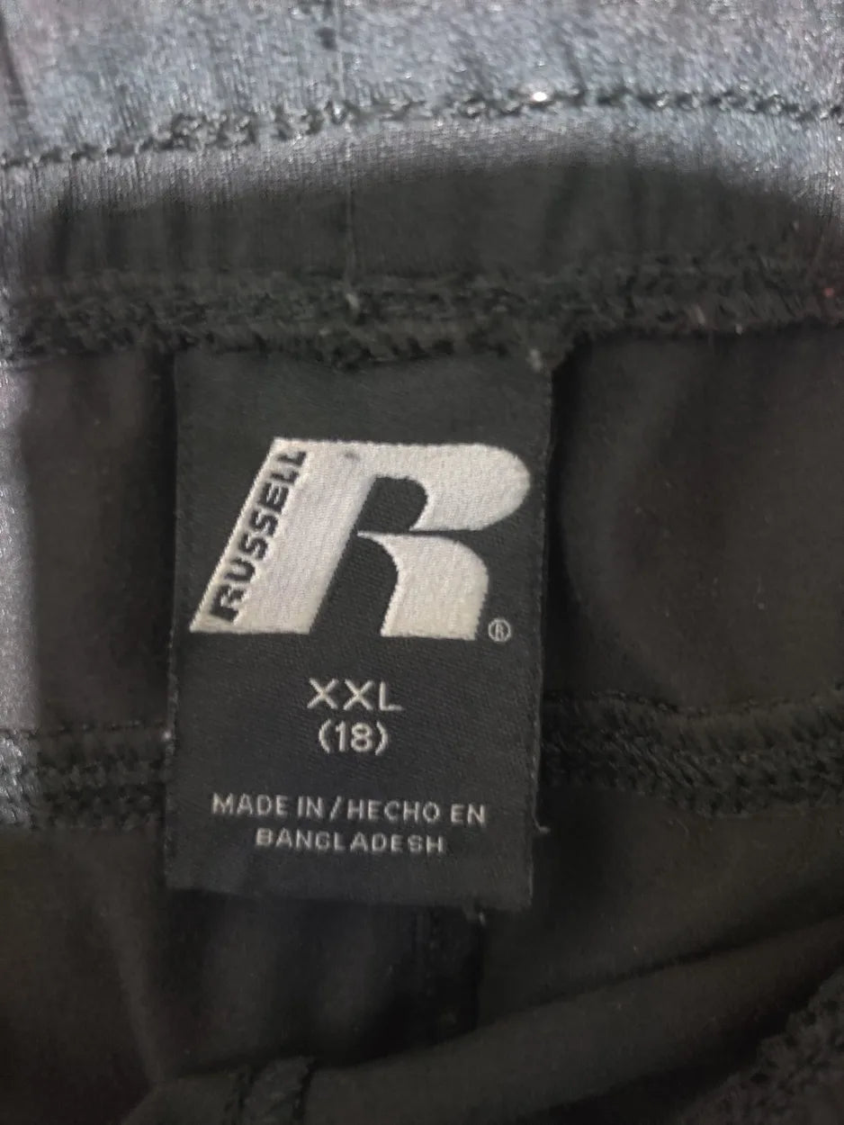 Russell Women Sports Polyester Black Trackpants 2XL - additional view 2