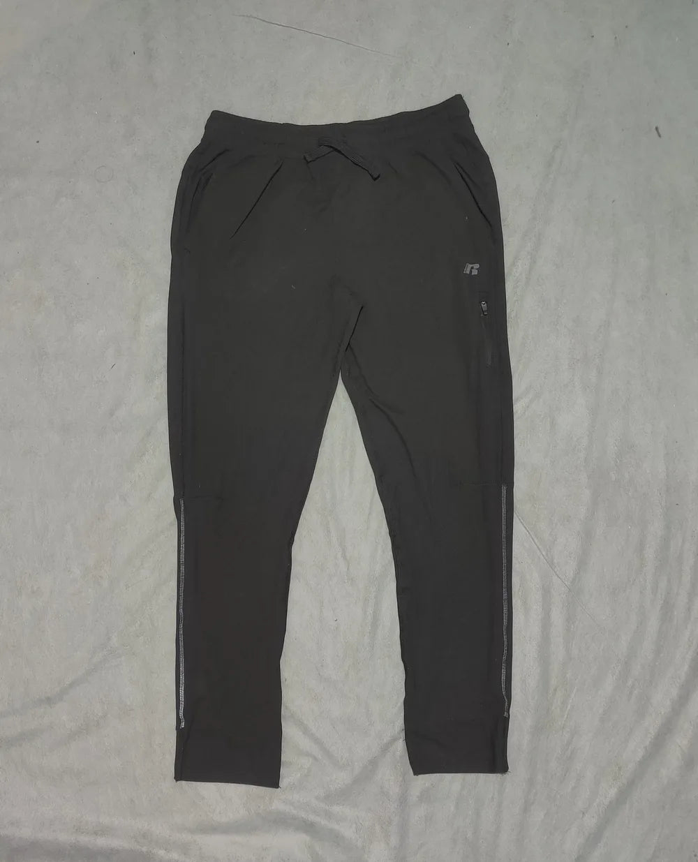 Russell Women Sports Polyester Black Trackpants 2XL - additional view 3