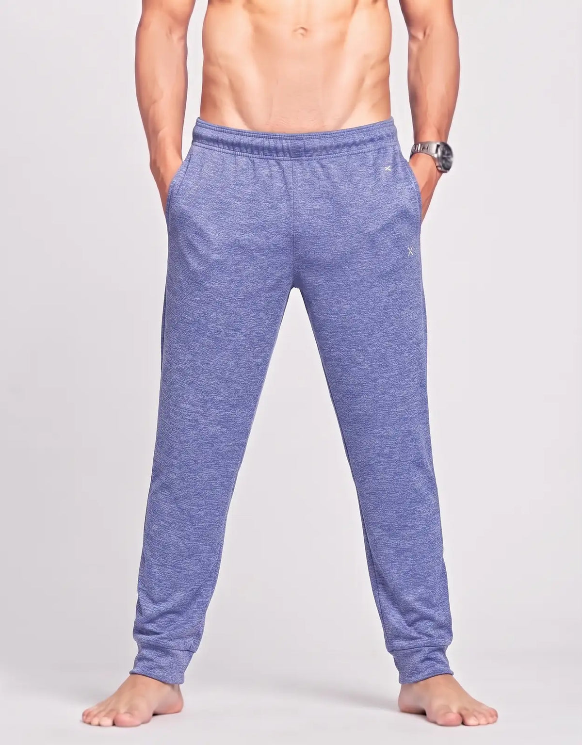 Xersion Men Sports Polyester Gray Trackpants S