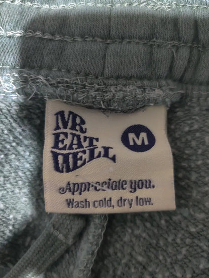 Mr Eat Well Men Cotton Gray Winter Trousers M - additional view 2