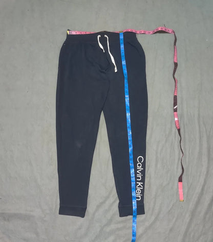 Calvin Klein Women Sports Polyester Navy Blue Trackpants L - additional view 4