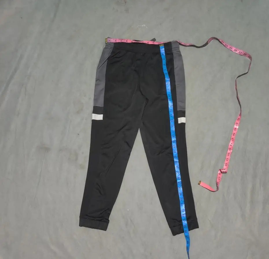 Athletic Works Men Sports Polyester Black Trackpants XL - additional view 2