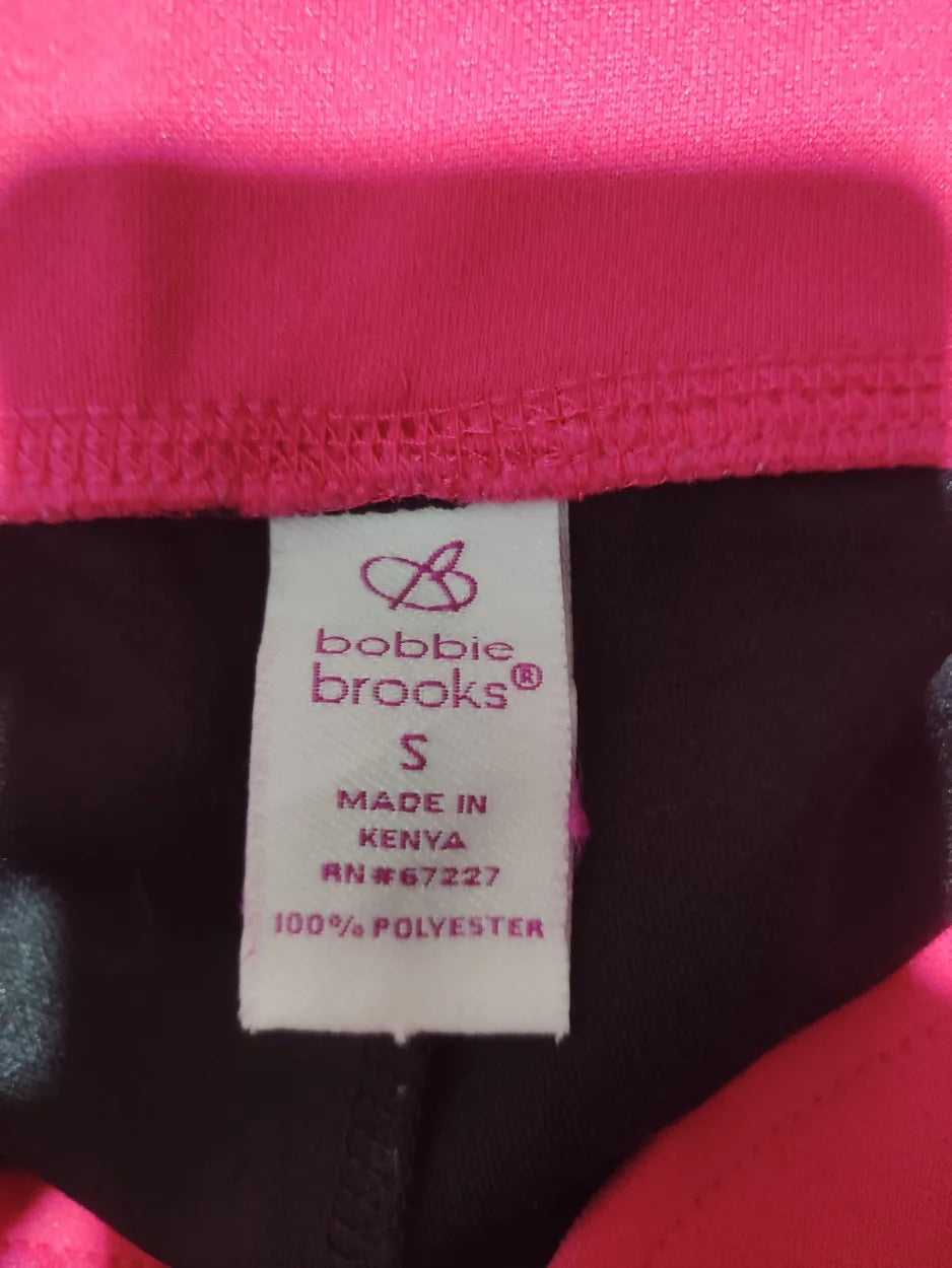 Bobbie Brooks Women Sports Polyester Black Pink Trackpants S - additional view 2