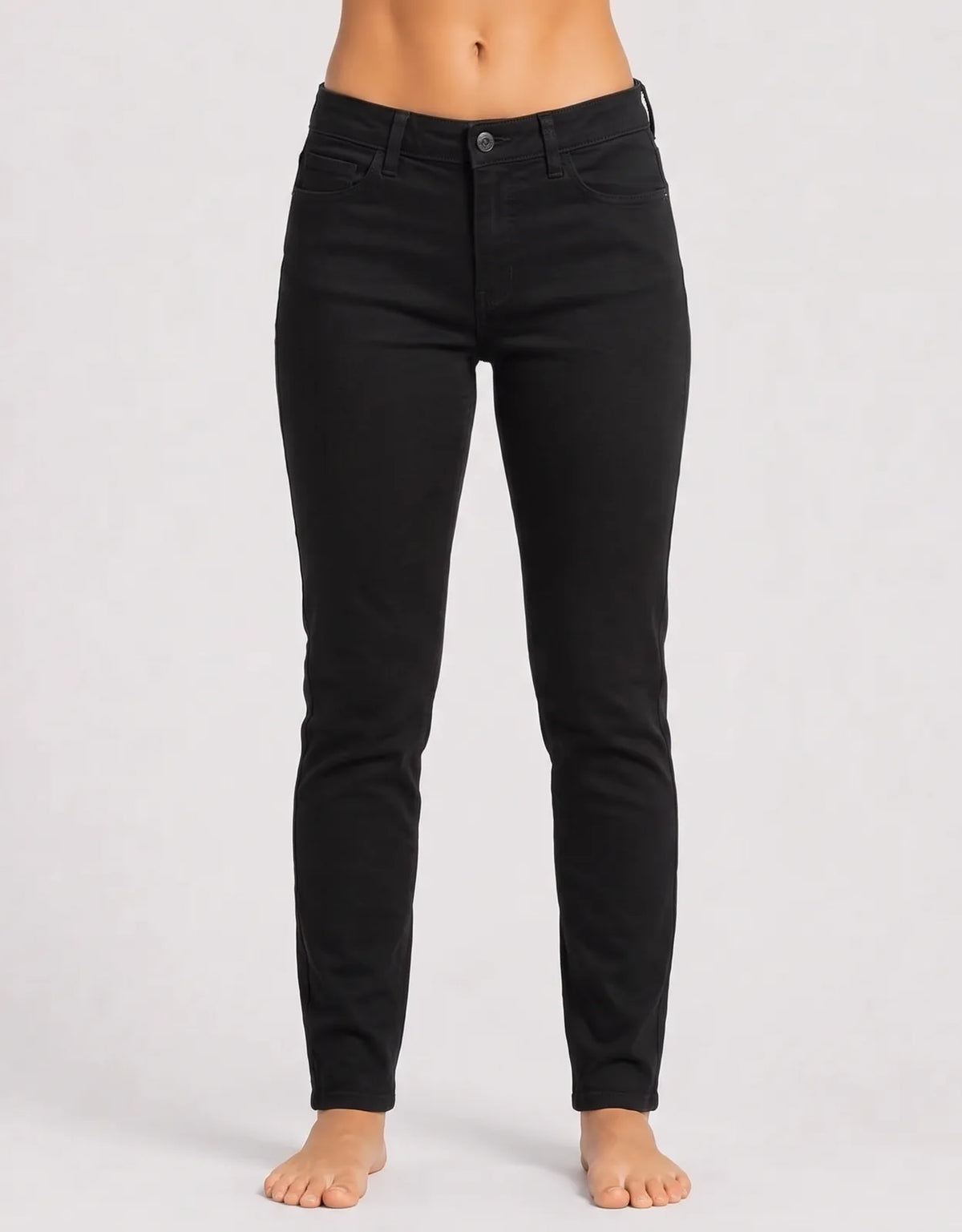 Hollister Women Cotton Black Jeans M