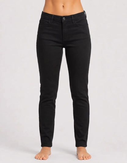 Hollister Women Cotton Black Jeans M