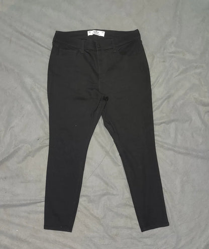 Hollister Women Cotton Black Jeans M - additional view 3