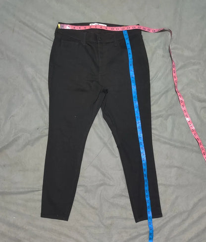 Hollister Women Cotton Black Jeans M - additional view 4