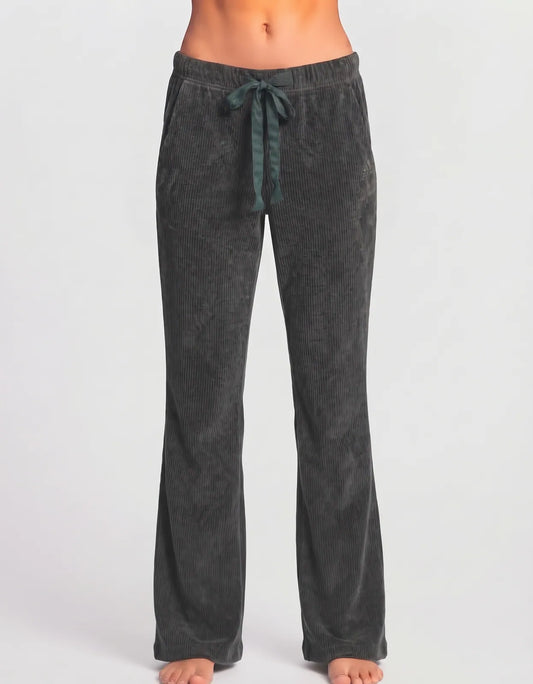 Adidas Women Charcoal Sport Trouser - Preloved Ladies Trousers Pakistan - Summer Polyester - Size 22 to 24