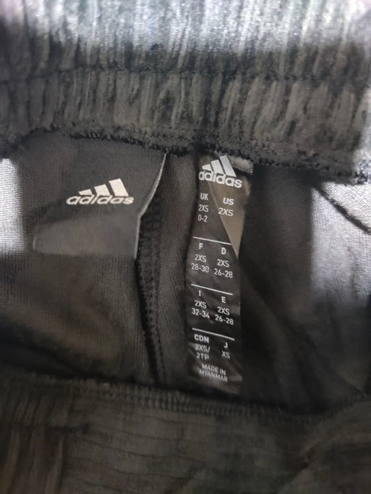 Adidas Women Charcoal Sport Trouser - Preloved Ladies Trousers Pakistan - Summer Polyester - Size 22 to 24 - Photo 2