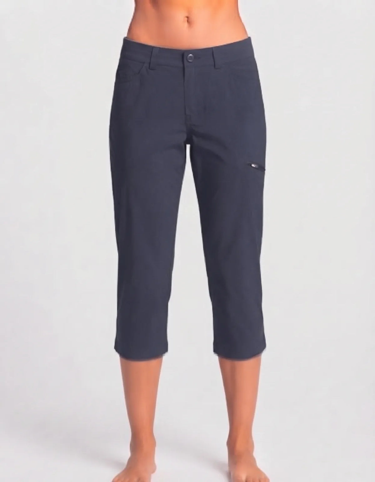 Eddie Bauer Women Sports Polyester Dark Blue Trackpants L