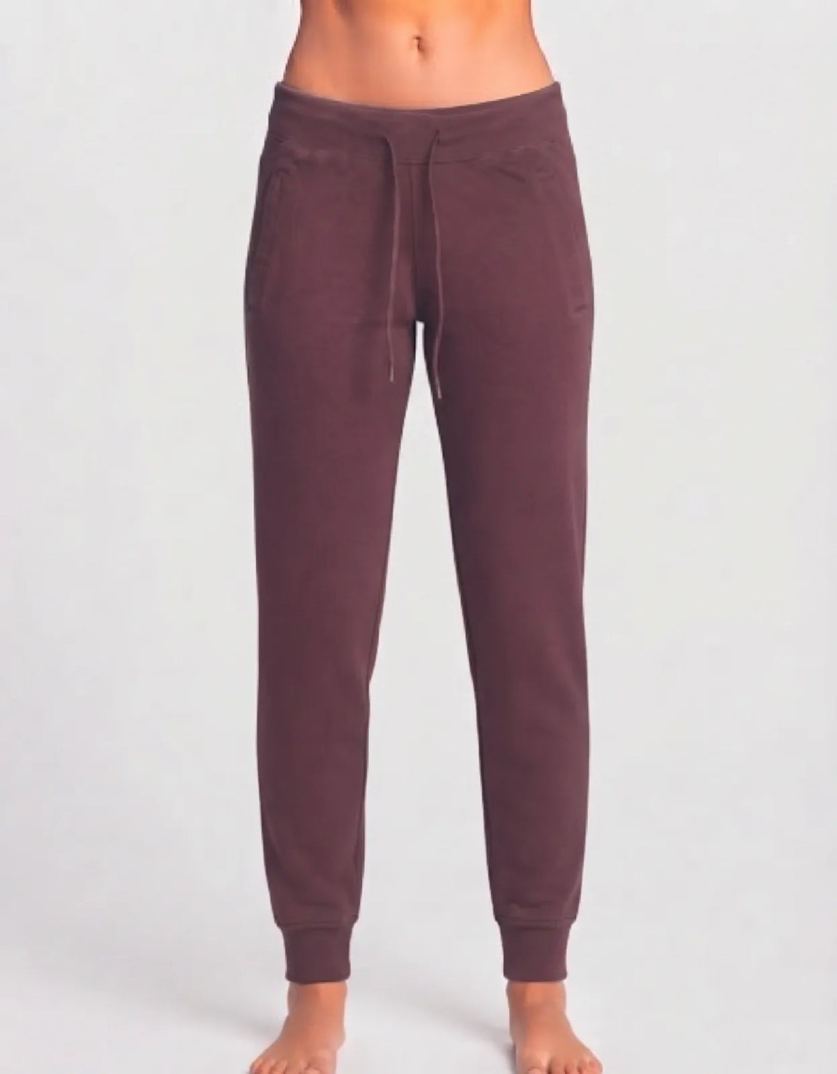 Fashion Nova Women Polyester Brown Winter Trousers L