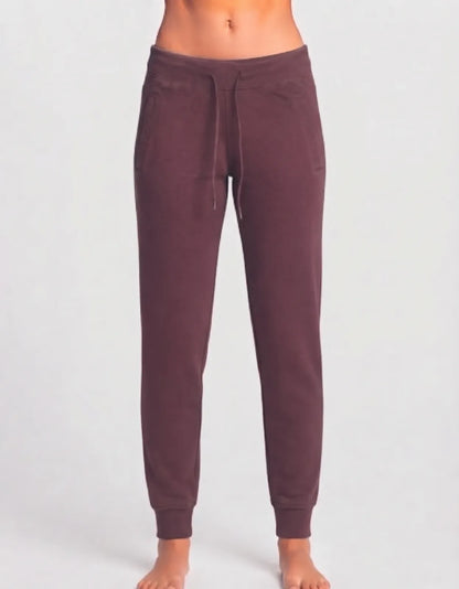 Fashion Nova Women Polyester Brown Winter Trousers L
