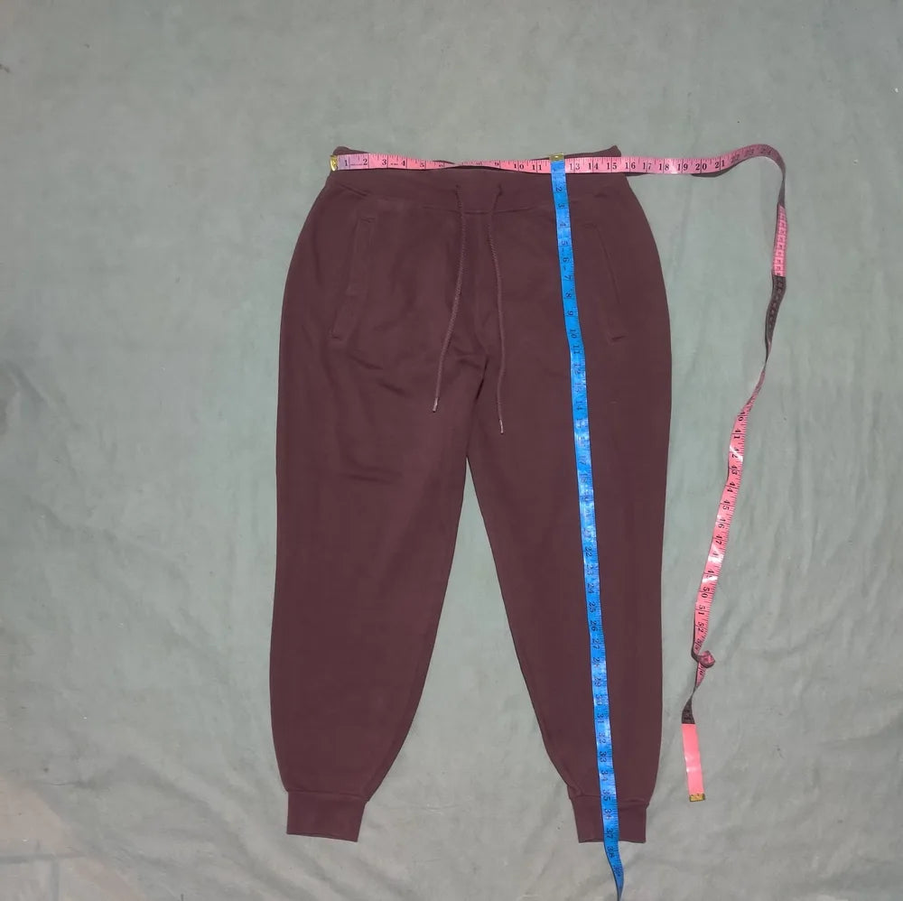 Fashion Nova Women Polyester Brown Winter Trousers L - additional view 4