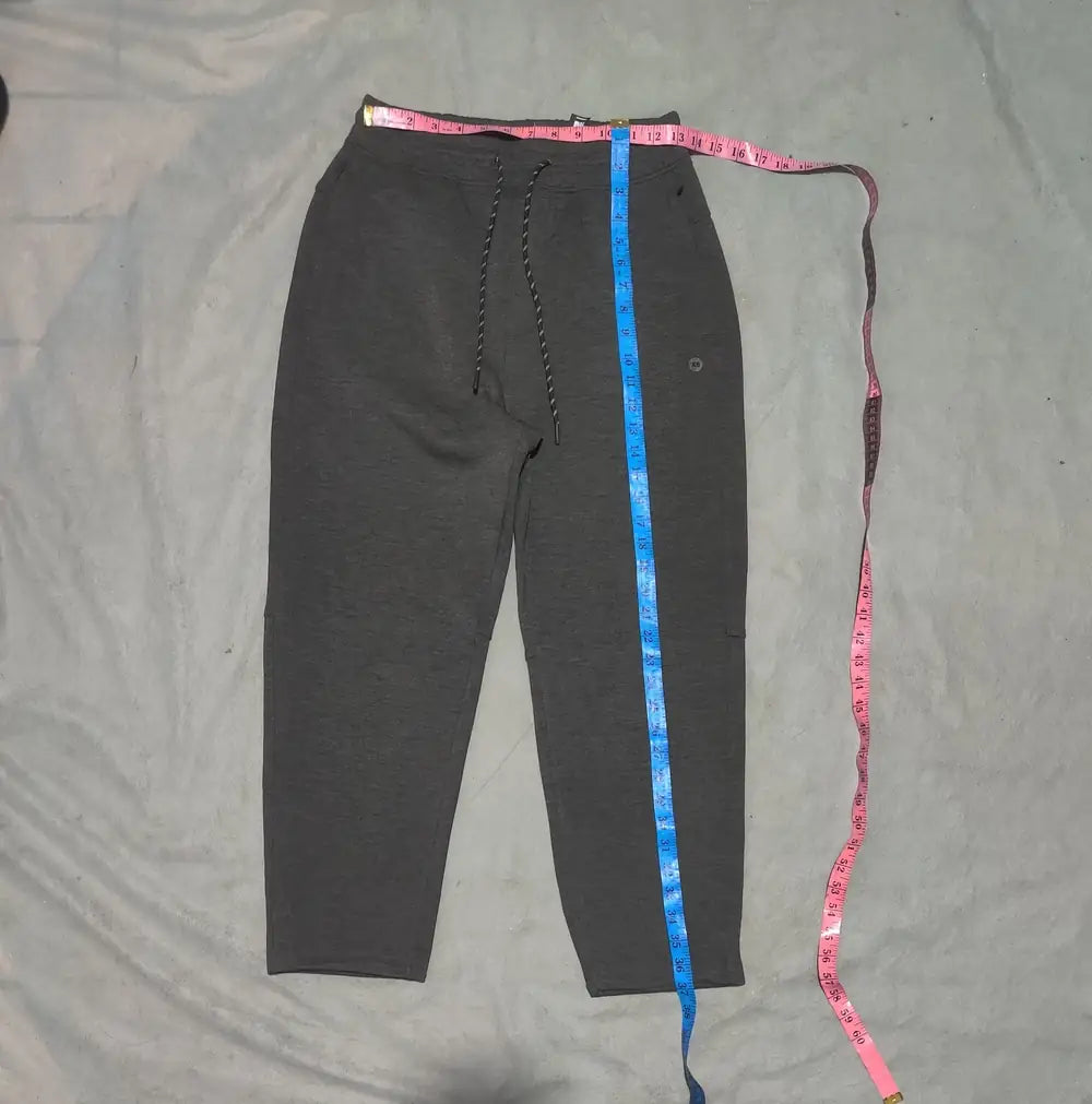 American Eagle Men Sports Polyester Charcoal Trackpants XS - additional view 4
