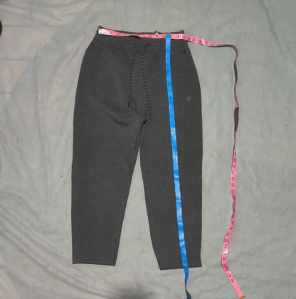 American Eagle Men Sports Polyester Charcoal Trackpants XS - additional view 4