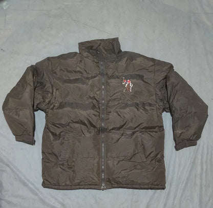 Polo U.S. Assn Men Polyester Olive Puffer Jacket XL - additional view 4