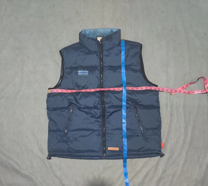 Umbro Men Polyester Navy Blue Puffer Vest Jacket L - additional view 4