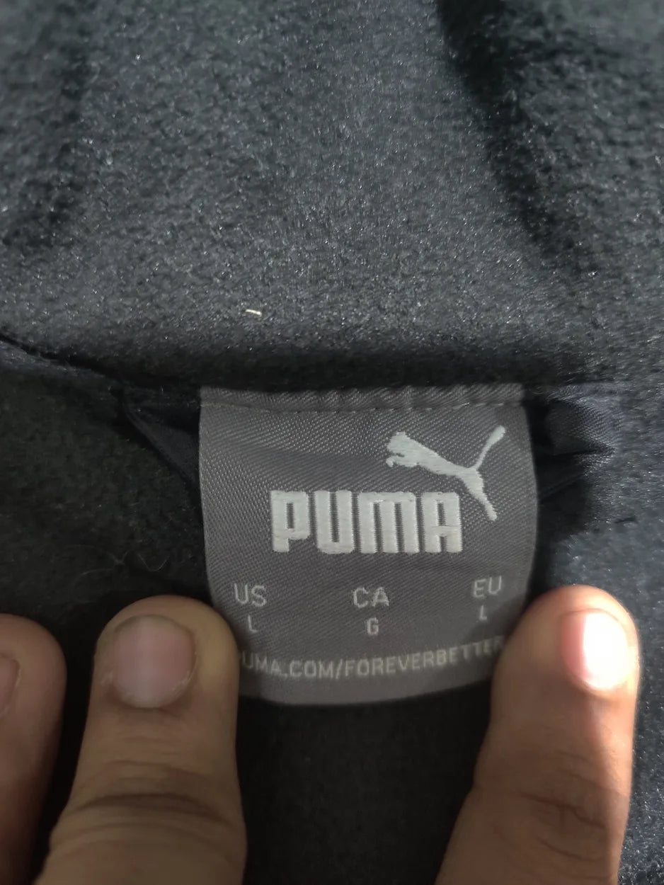 Puma Men Polyester Dark Grey Puffer Jacket L - additional view 2