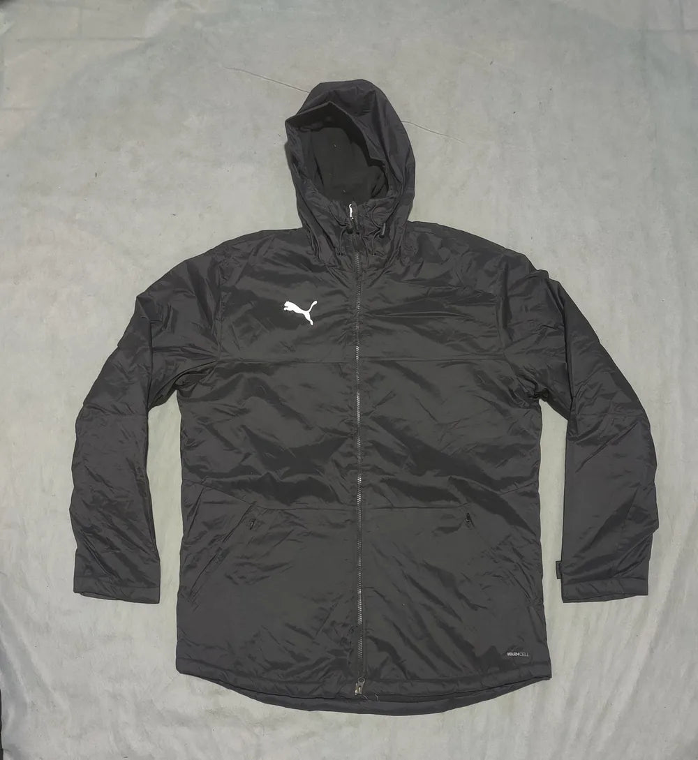 Puma Men Polyester Dark Grey Puffer Jacket L - additional view 3