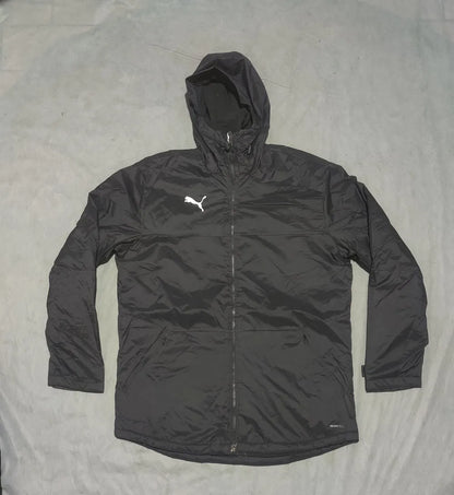 Puma Men Polyester Dark Grey Puffer Jacket L - additional view 3