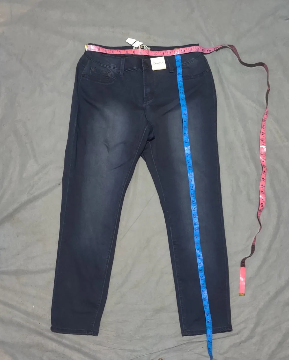 Zanadi Women Cotton Dark Blue Jeans M - additional view 4