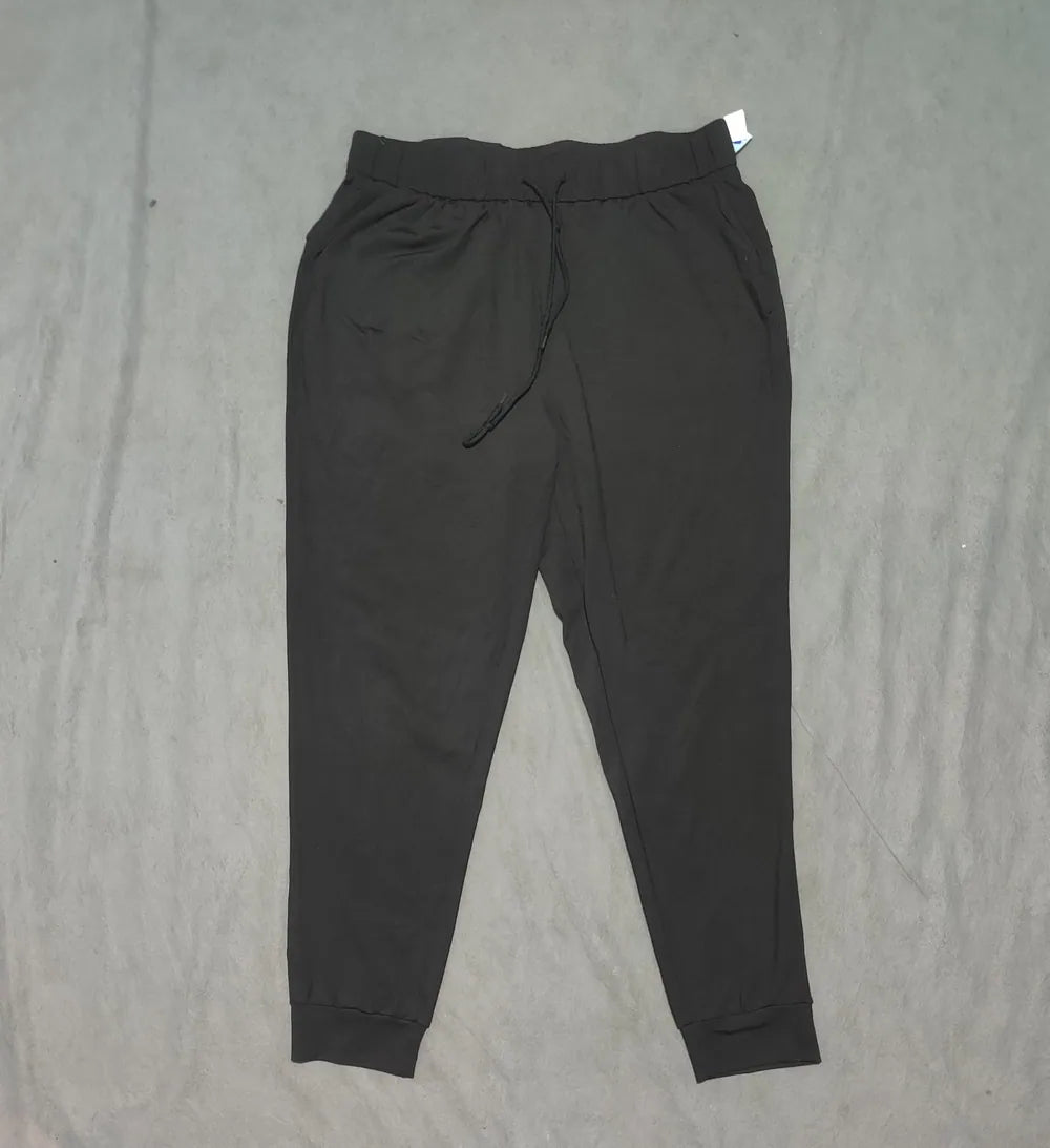 Ebb & Flow Women Black Sport Trouser - Preloved Ladies Trousers Pakistan - Summer Polyester - Size 30 to 32 - Photo 3