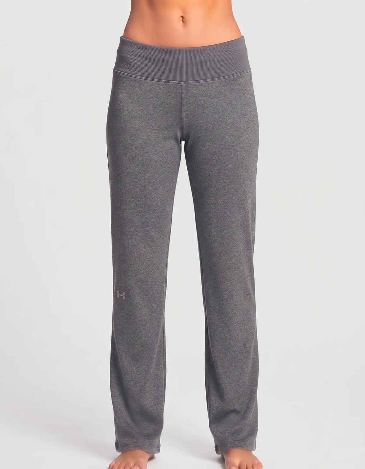 Under Armour Women Gray Sport Winter Trouser - Preloved Ladies Trousers Pakistan - Winter Polyester - Size 26 to 28