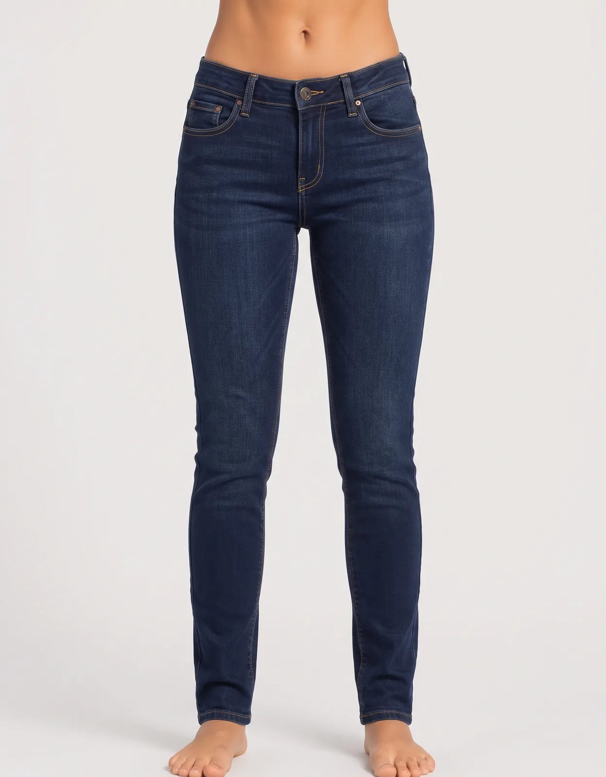 Abercrombie Women Cotton Dark Blue Jeans S