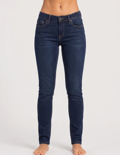 Abercrombie Women Cotton Dark Blue Jeans S