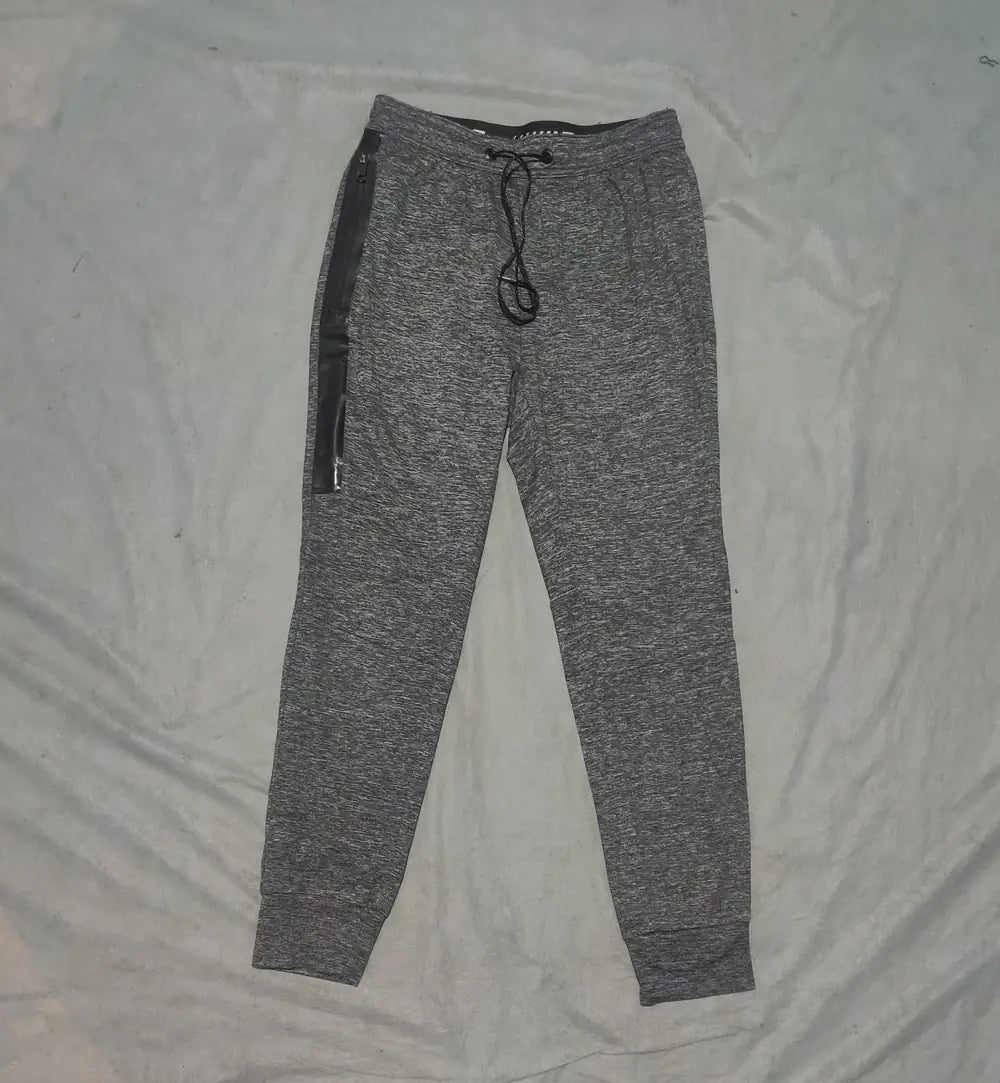 American Eagle Men Sports Polyester Gray Trackpants S - additional view 3