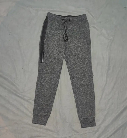 American Eagle Men Sports Polyester Gray Trackpants S - additional view 3