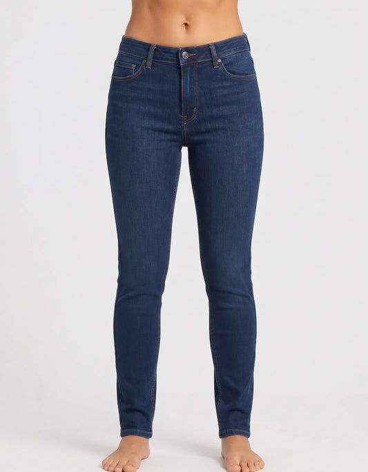 Old Navy Women Cotton Blue Jeans M