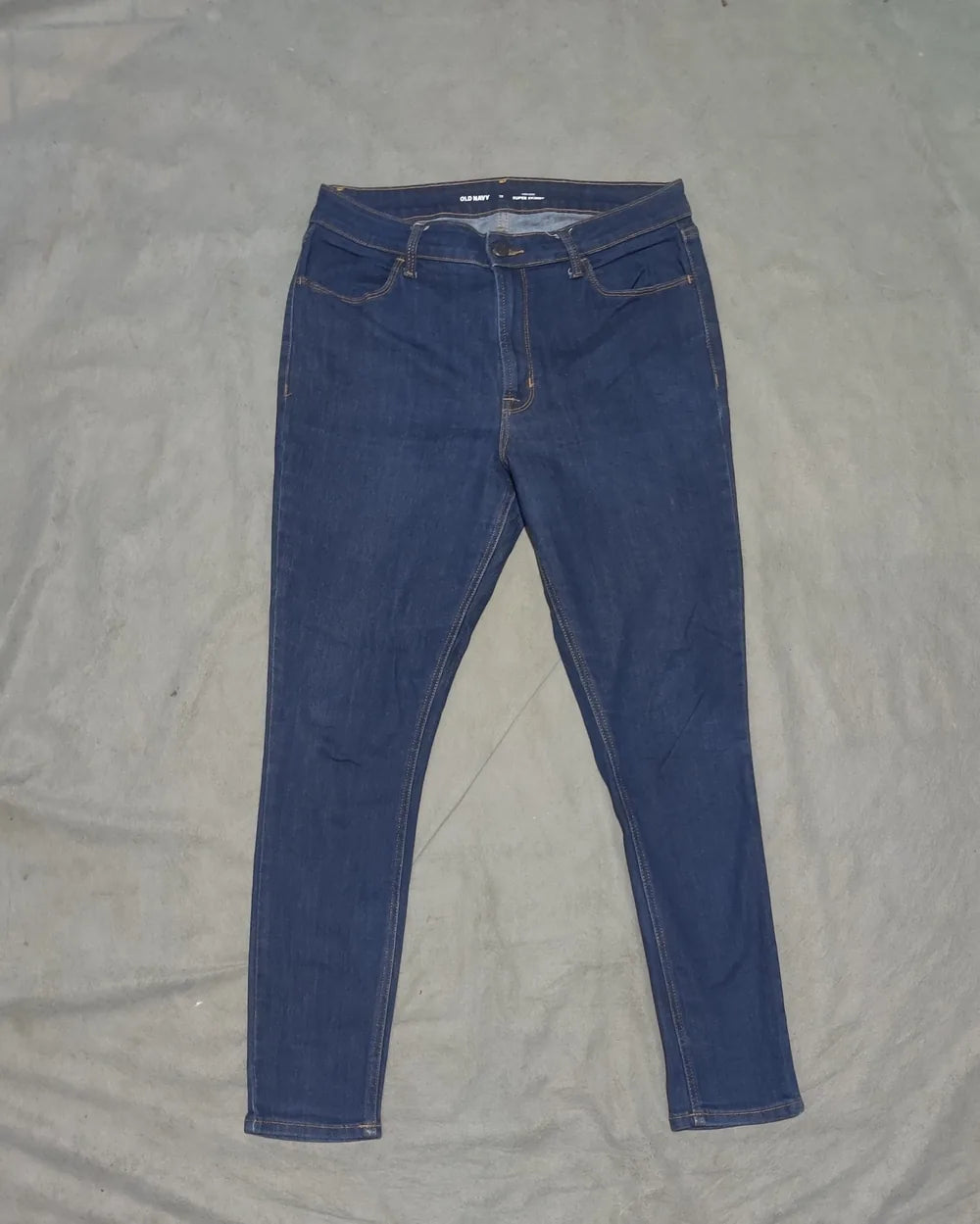 Old Navy Women Cotton Blue Jeans M - additional view 3
