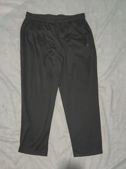 Champion Men Sports Polyester Black Trackpants XL - additional view 3