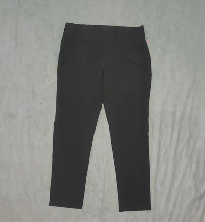 Weatherproof Women Black Sport Trouser - Preloved Ladies Trousers Pakistan - Summer Polyester - Size 32 to 34 - Photo 3