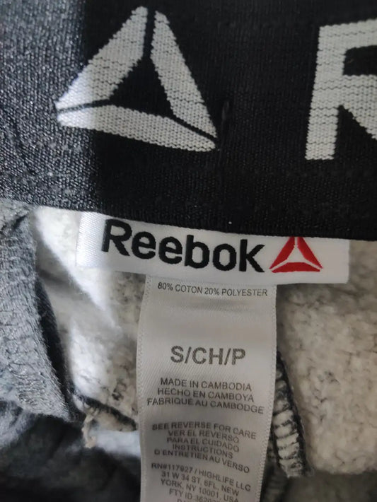 Reebok Men Cotton Gray Winter Trousers S - additional view 2