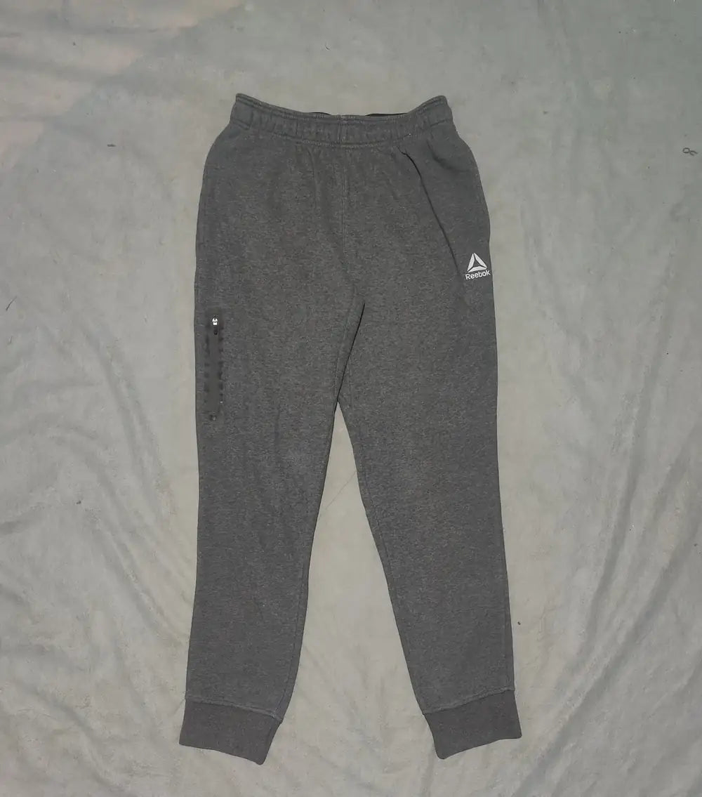 Reebok Men Cotton Gray Winter Trousers S - additional view 3
