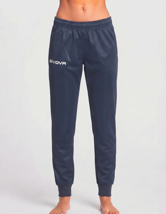 Givova Women Navy Sport Trouser - Preloved Ladies Trousers Pakistan - Summer Polyester - Size 28 to 30
